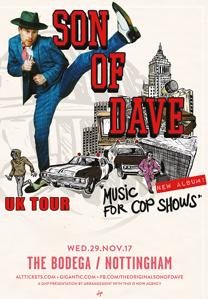 SON OF DAVE gig poster image